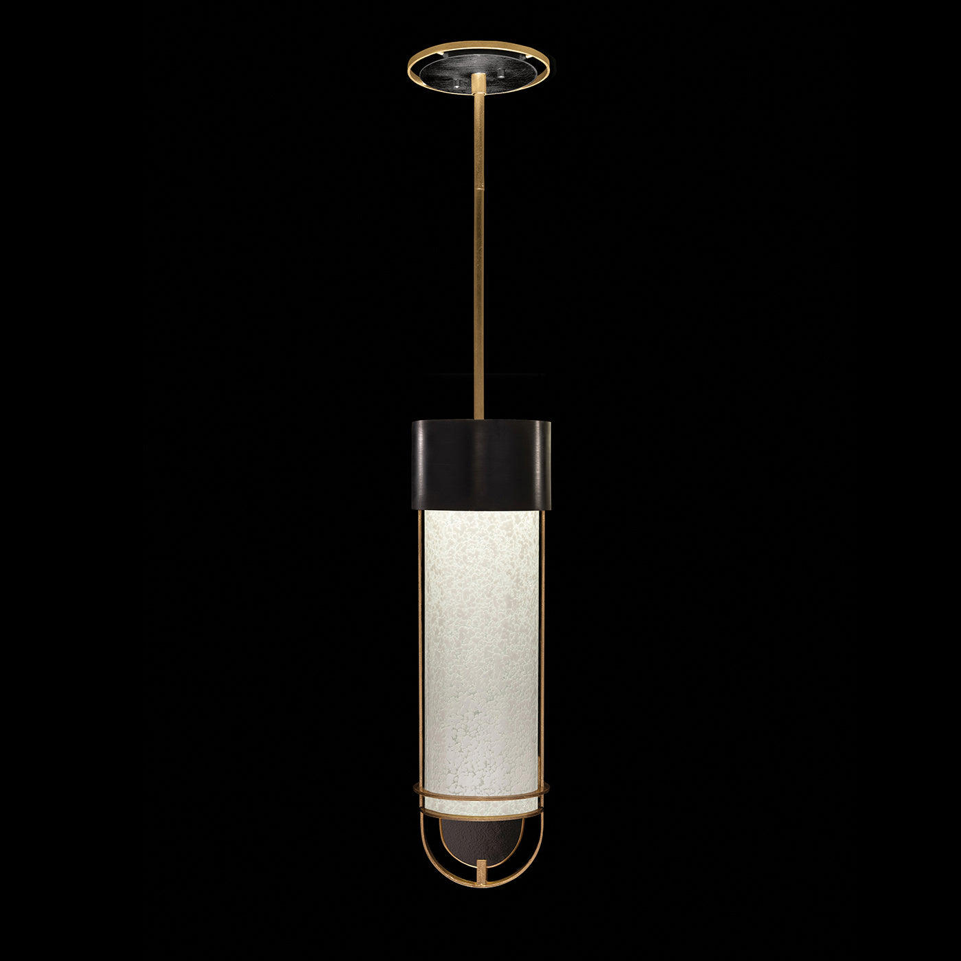 Fine Art Handcrafted Lighting - 926340-22ST - LED Pendant - Bond - Black/Gold