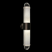 Fine Art Handcrafted Lighting - 926450-12ST - LED Wall Sconce - Bond - Black/Silver