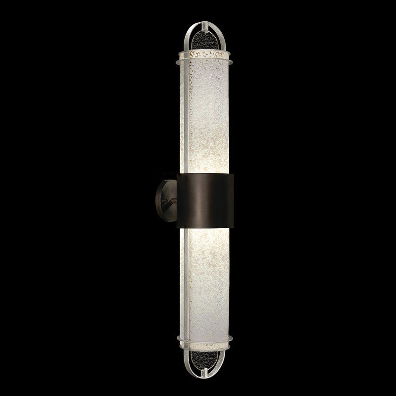 Fine Art Handcrafted Lighting - 926450-12ST - LED Wall Sconce - Bond - Black/Silver