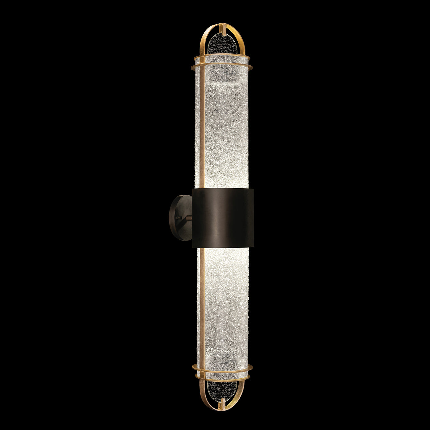 Fine Art Handcrafted Lighting - 926450-21ST - LED Wall Sconce - Bond - Black/Gold