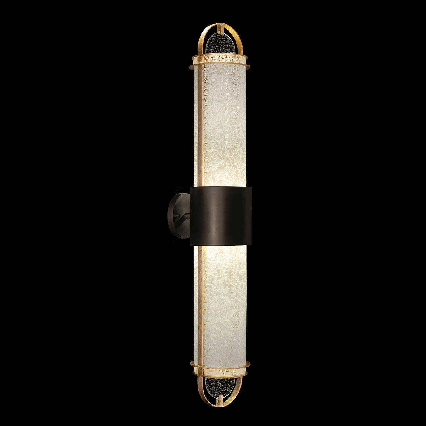 Fine Art Handcrafted Lighting - 926450-22ST - LED Wall Sconce - Bond - Black/Gold