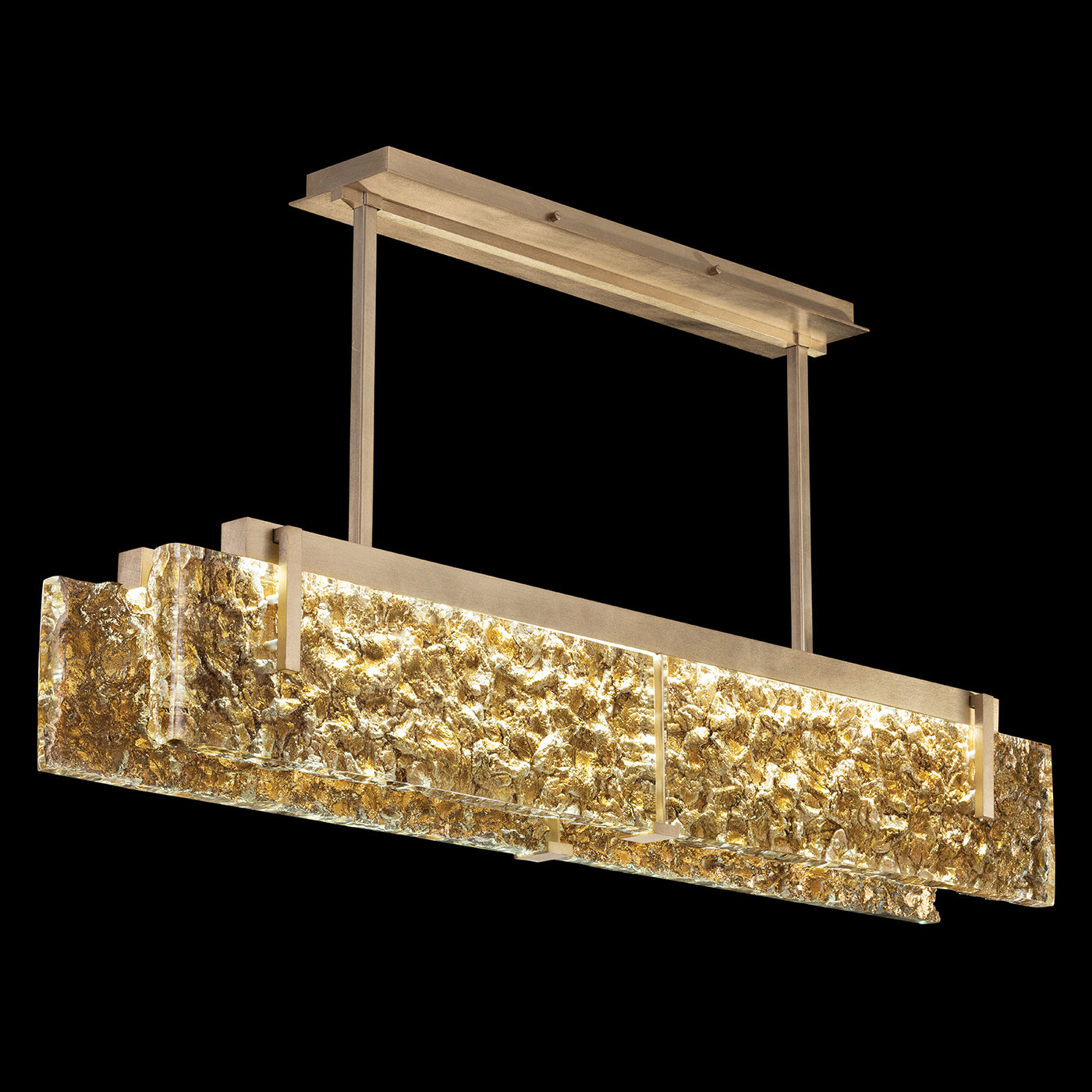 Fine Art Handcrafted Lighting - 928040-32ST - LED Pendant - Terra - Gold