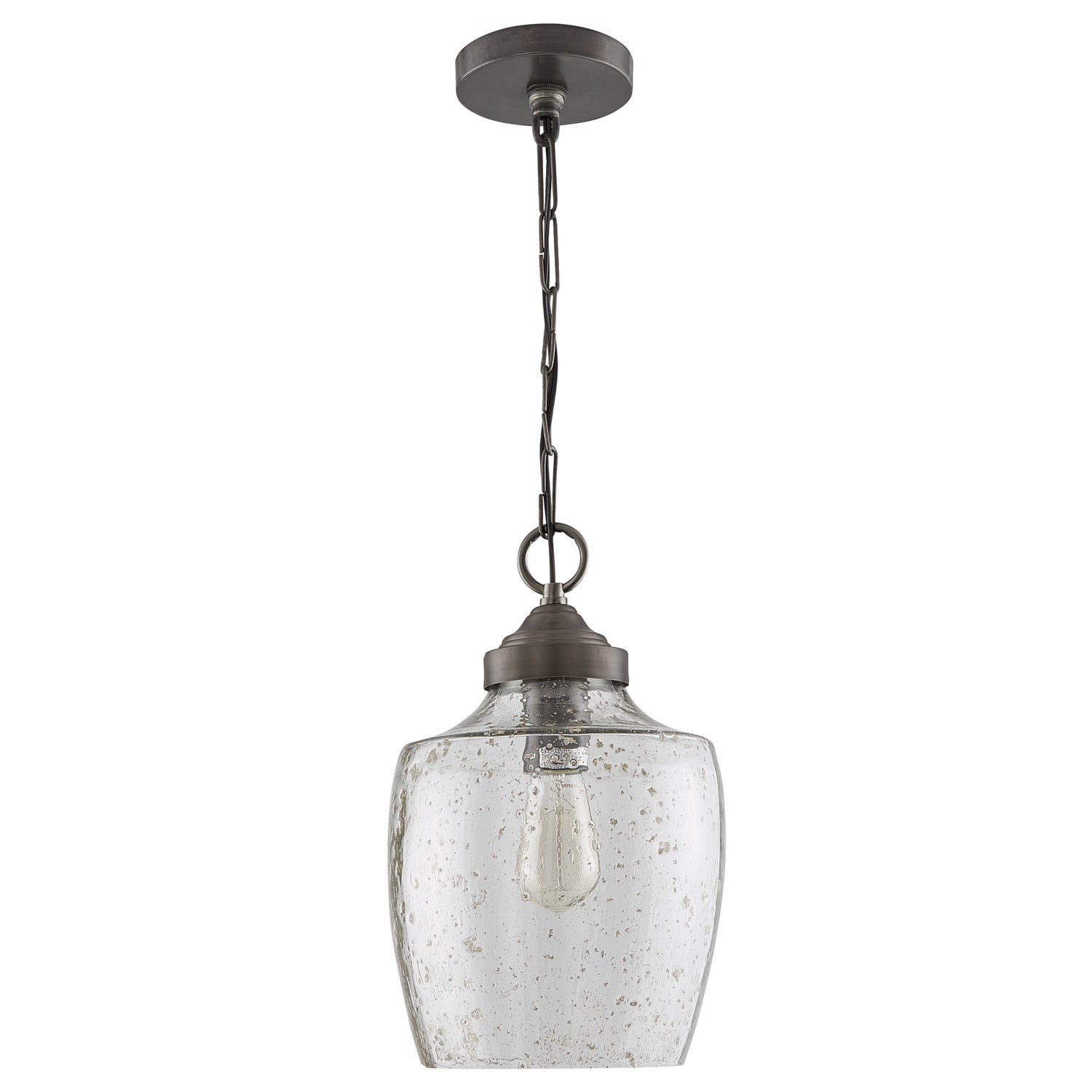 Capital Lighting - 330414PW - One Light Pendant - Stoney - Dark Pewter