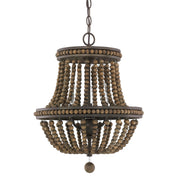 Capital Lighting - 9A123A - Three Light Chandelier - Handley - Tobacco