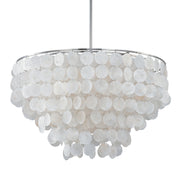 Capital Lighting - 9A175A - Six Light Pendant - Shelby - Polished Nickel