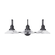 Capital Lighting - 9D318A - Three Light Vanity - Roan - Matte Black