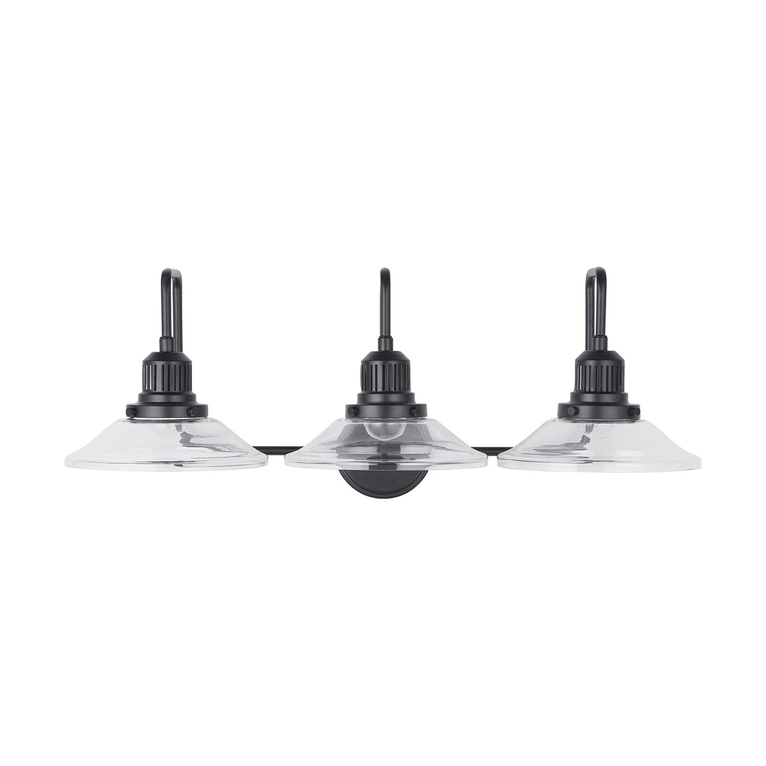 Capital Lighting - 9D318A - Three Light Vanity - Roan - Matte Black