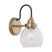 Capital Lighting - 9D320A - One Light Wall Sconce - Daphne - Aged Brass and Black