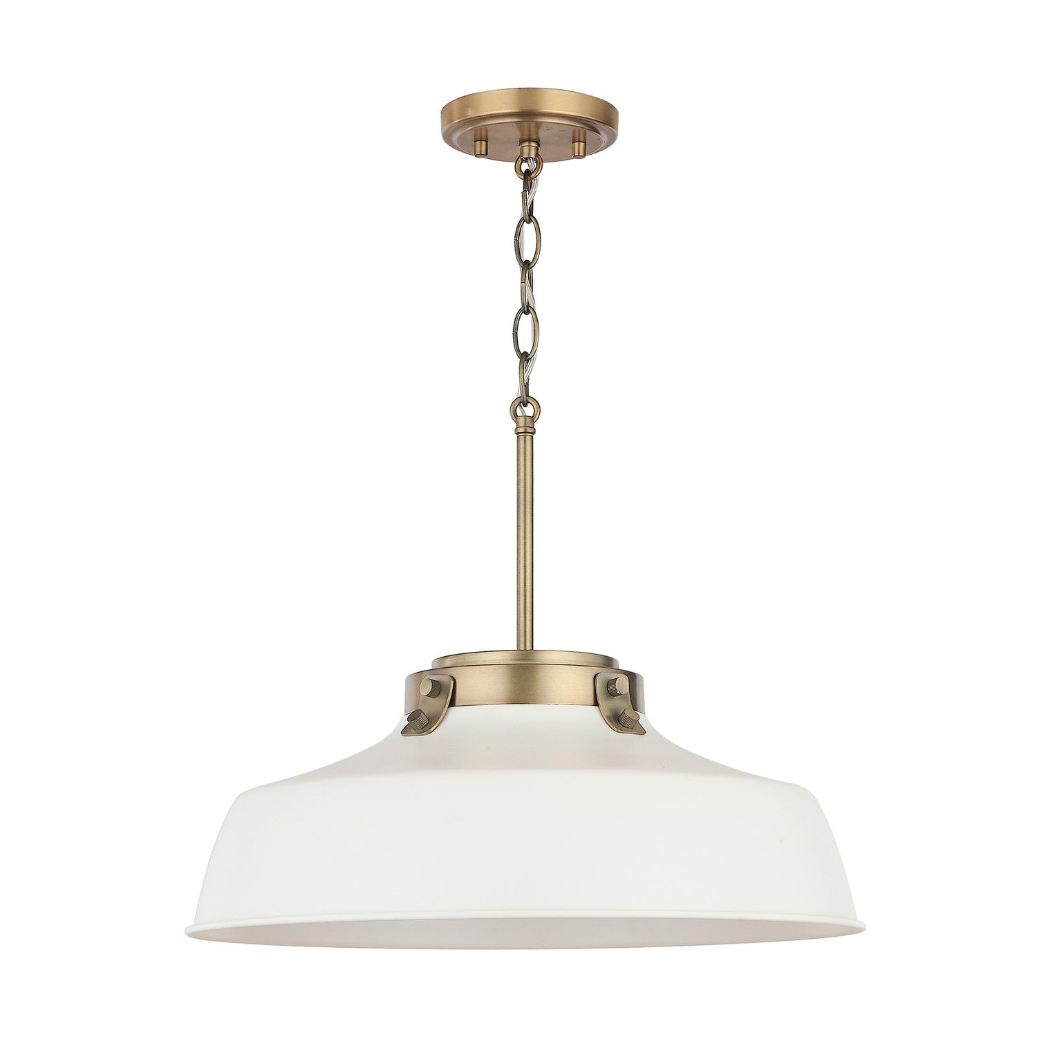 Capital Lighting - 9D330A - One Light Pendant - Oakwood - Warm White
