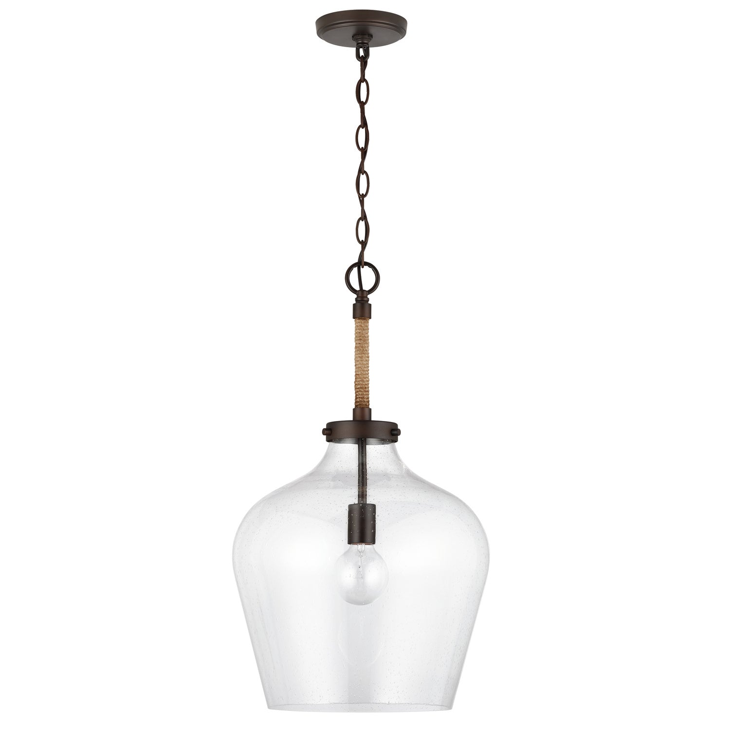 Capital Lighting - 9F370A - One Light Pendant - Boland - Bronze