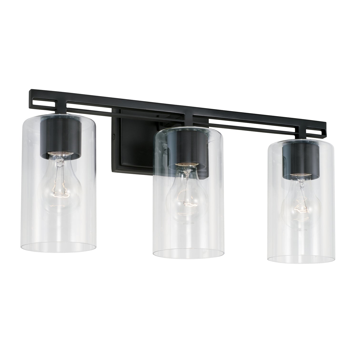 Capital Lighting - AA1008MB - Three Light Vanity - Shelton - Matte Black