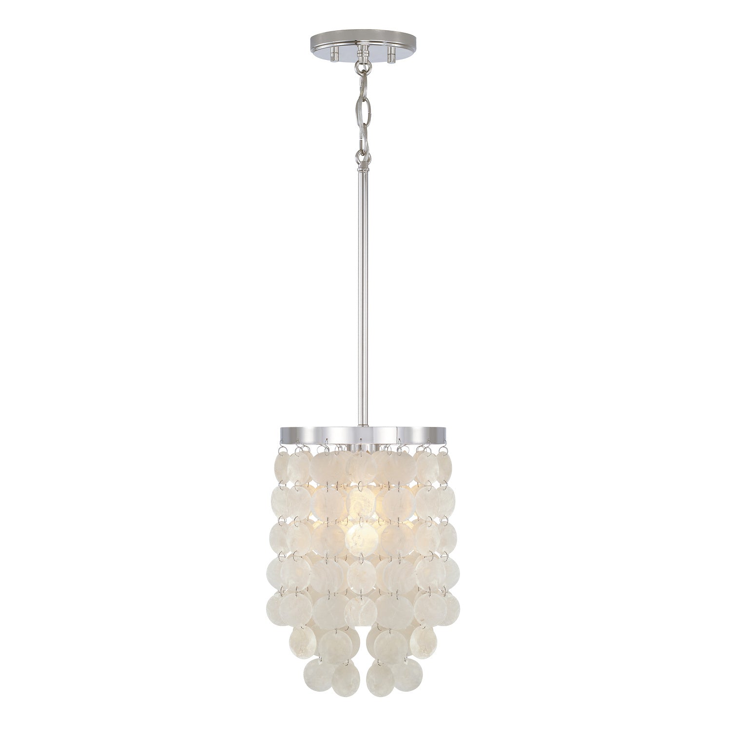 Capital Lighting - AA1012PN - One Light Pendant - Shelby - Polished Nickel