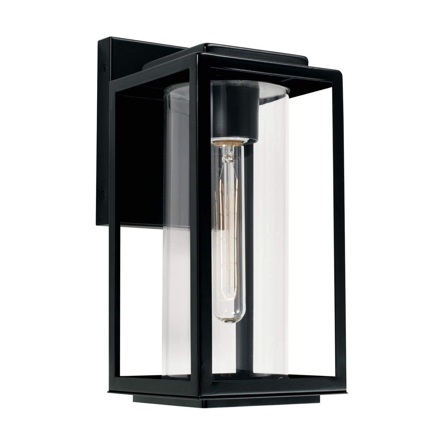 Capital Lighting - AA1018MB - One Light Outdoor Wall Lantern - Kessler - Matte Black