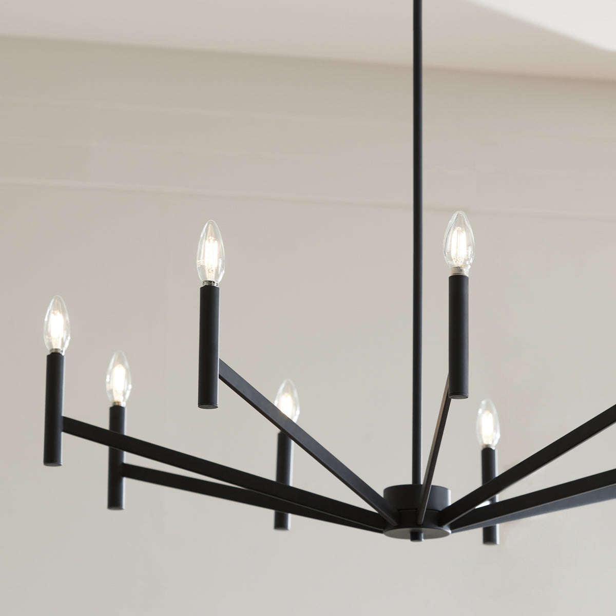 Visual Comfort Studio - 3124309-112 - Nine Light Chandelier - Vector - Midnight Black