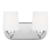 Generation Lighting - 4402802-05 - Two Light Wall / Bath - Windom - Chrome