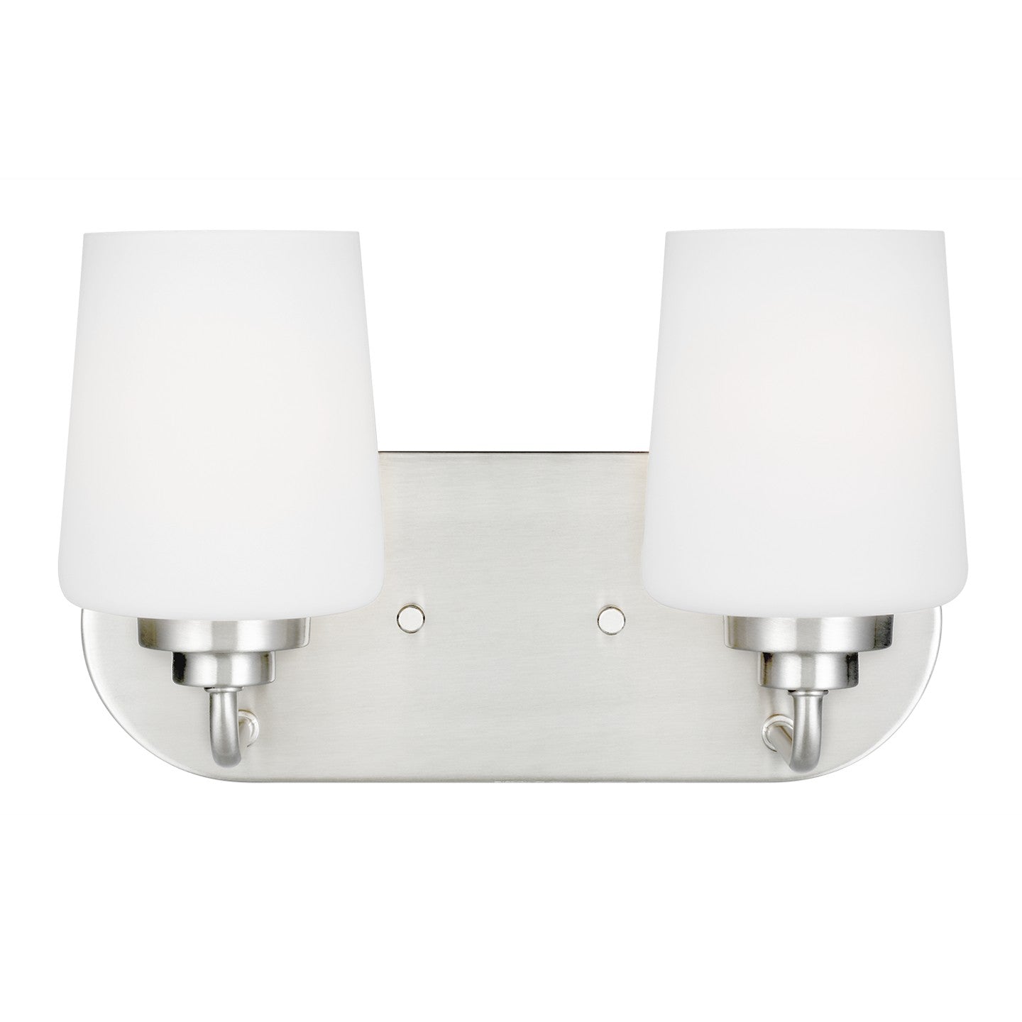 Generation Lighting - 4402802-962 - Two Light Wall / Bath - Windom - Brushed Nickel