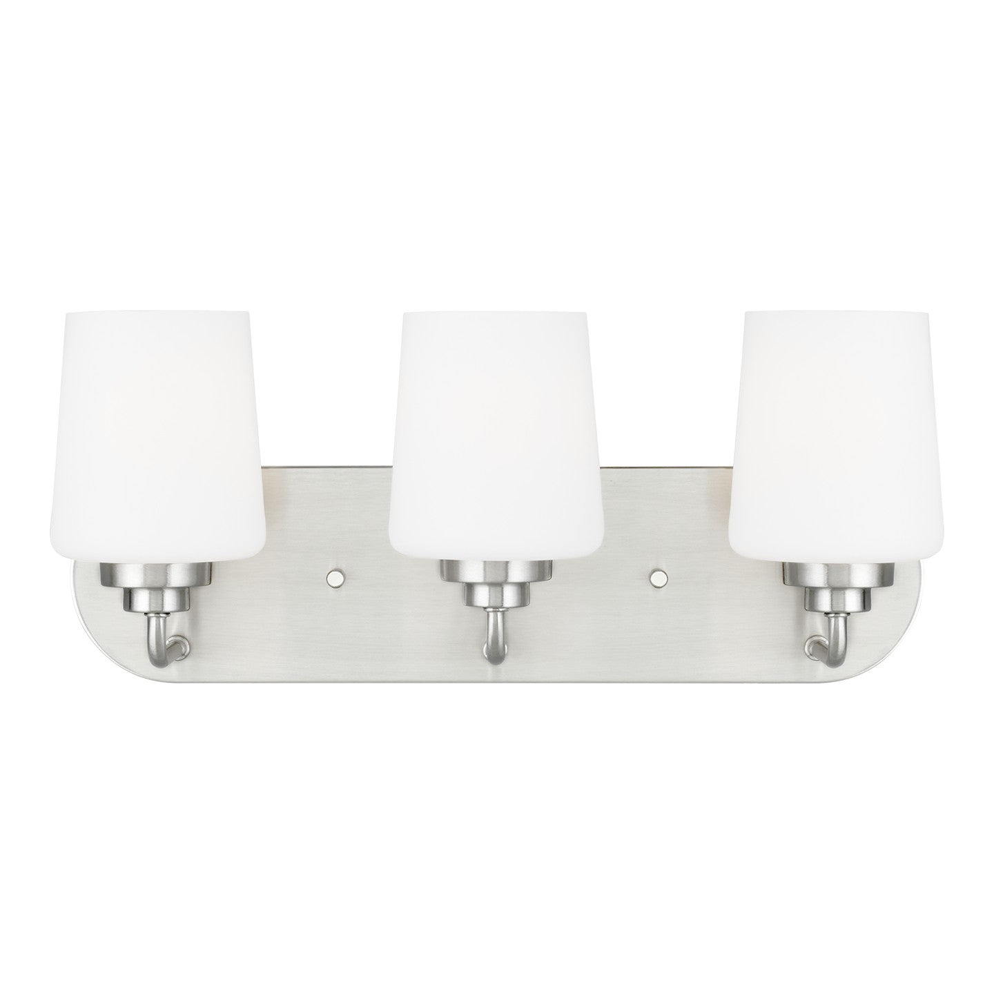 Generation Lighting - 4402803EN3-962 - Three Light Wall / Bath - Windom - Brushed Nickel