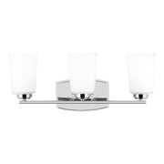 Generation Lighting - 4428903EN3-05 - Three Light Wall / Bath - Franport - Chrome