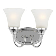 Generation Lighting - 44806-05 - Two Light Wall / Bath - Holman - Chrome