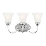 Generation Lighting - 44807-05 - Three Light Wall / Bath - Holman - Chrome