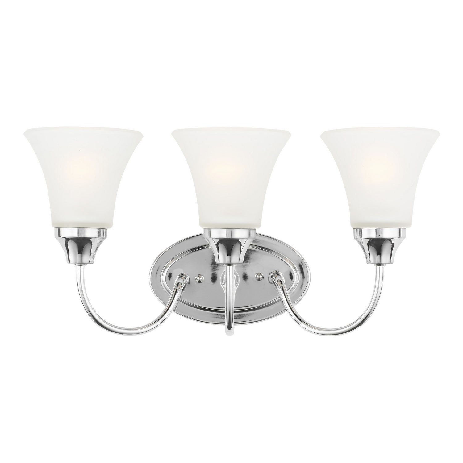 Generation Lighting - 44807-05 - Three Light Wall / Bath - Holman - Chrome