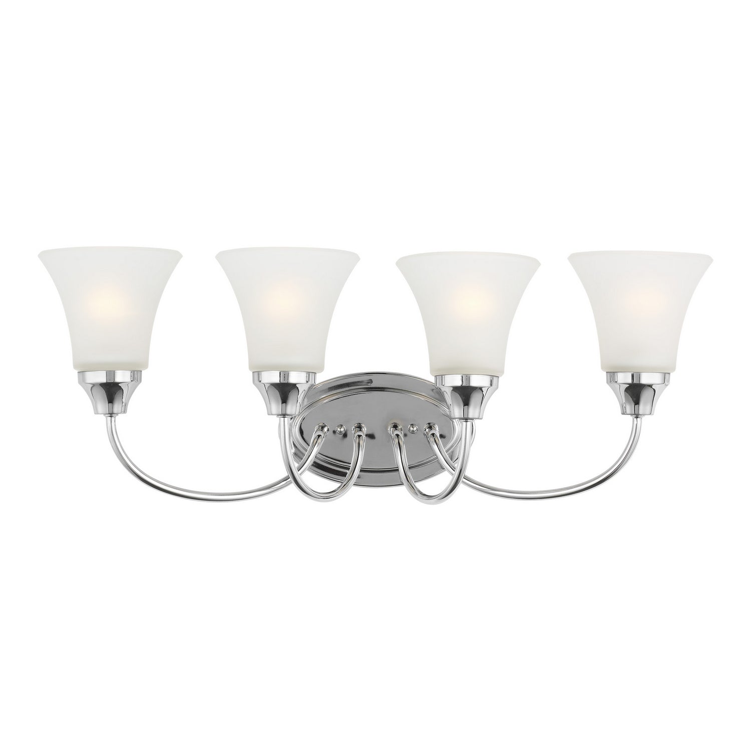 Generation Lighting - 44808EN3-05 - Four Light Wall / Bath - Holman - Chrome