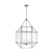 Visual Comfort Studio - 5279404-962 - Four Light Lantern - Morrison - Brushed Nickel