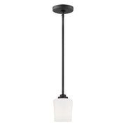 Generation Lighting - 6102801EN3-112 - One Light Mini-Pendant - Windom - Midnight Black