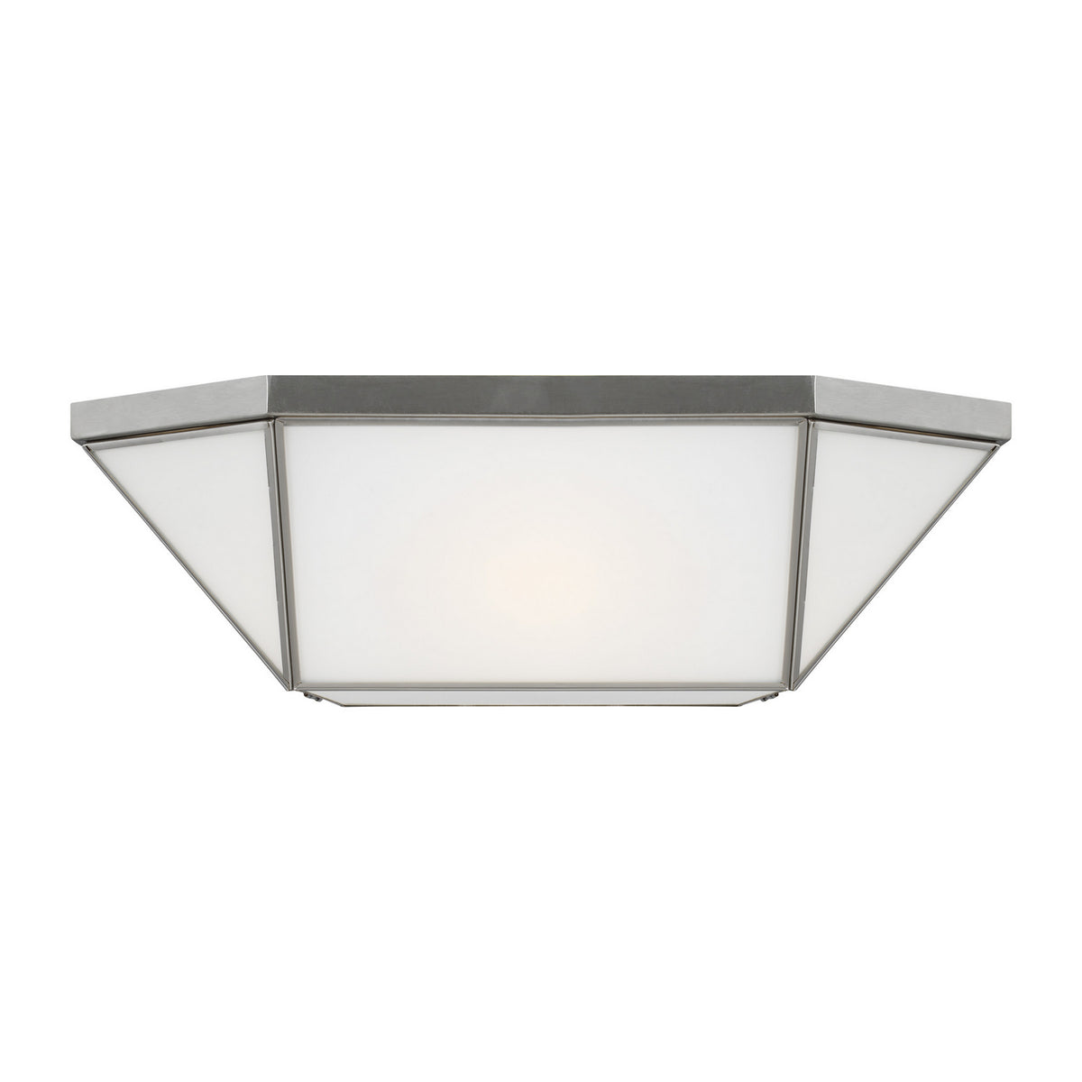 Visual Comfort Studio - 7679454EN3-962 - Four Light Flush Mount - Morrison - Brushed Nickel