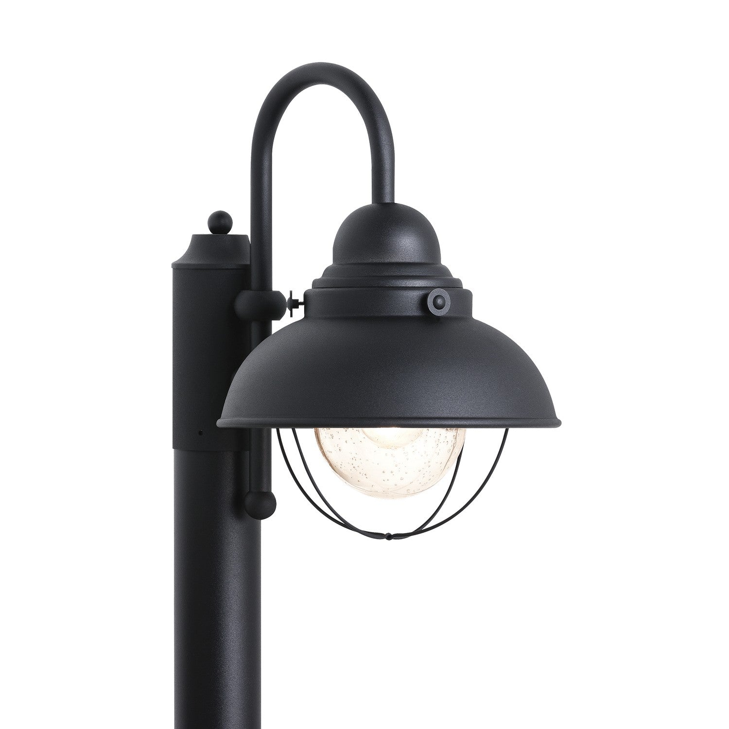 Generation Lighting - 8269EN3-12 - One Light Outdoor Post Lantern - Sebring - Black
