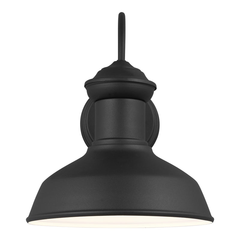 Generation Lighting - 8547701EN3-12 - One Light Outdoor Wall Lantern - Fredricksburg - Black