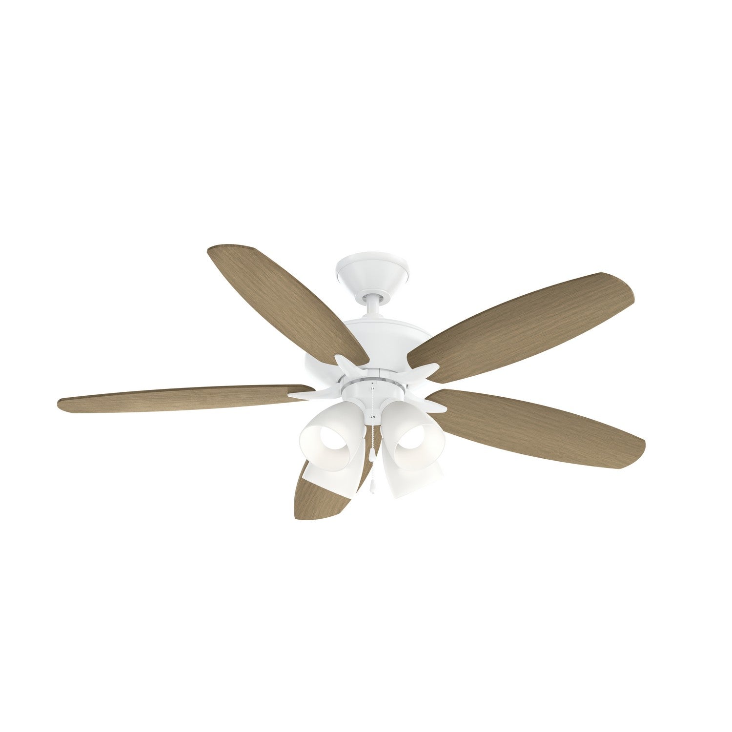 Kichler - 330162MWH - 52"Ceiling Fan - Renew Premier - Matte White