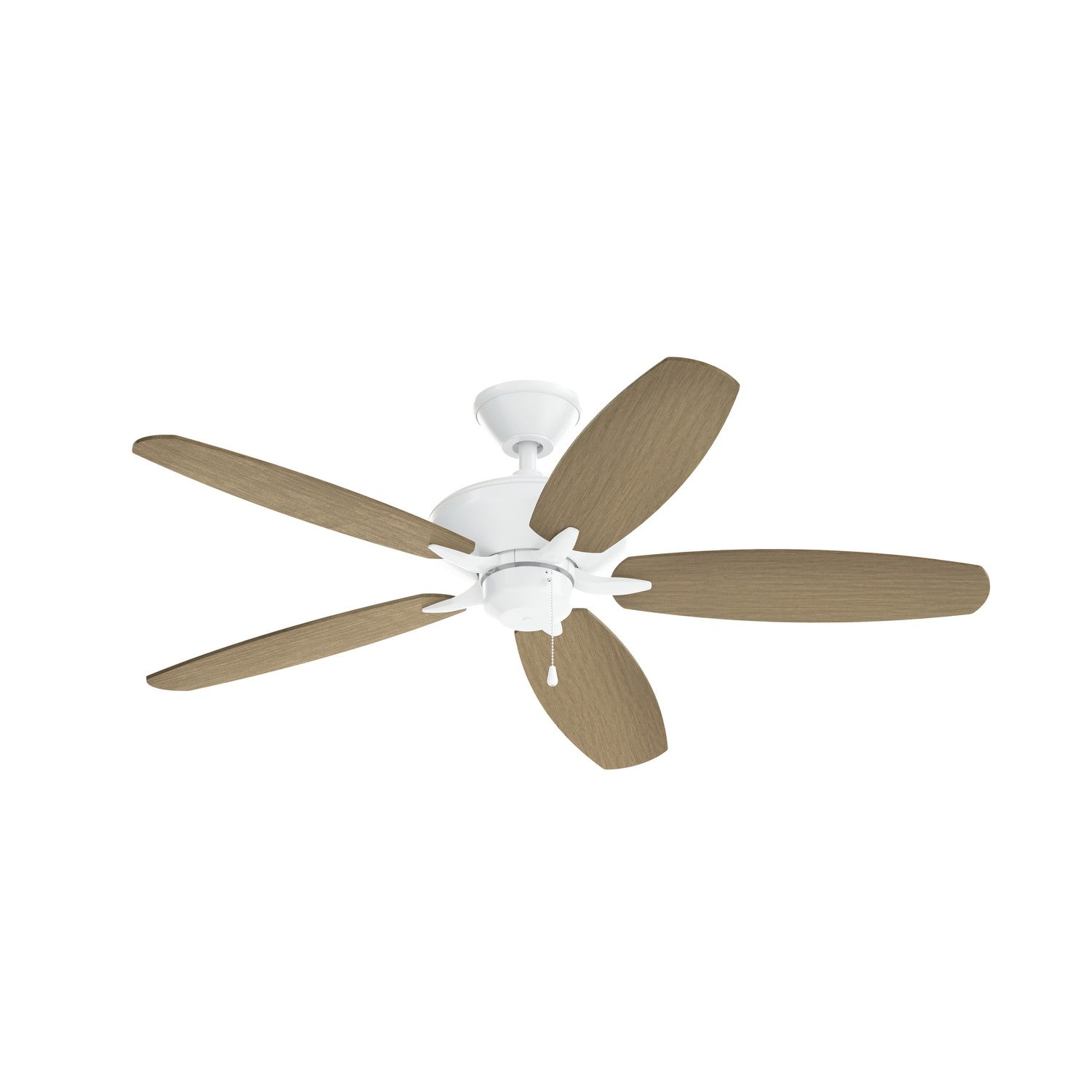 Kichler - 330164MWH - 52"Ceiling Fan - Renew Es - Matte White