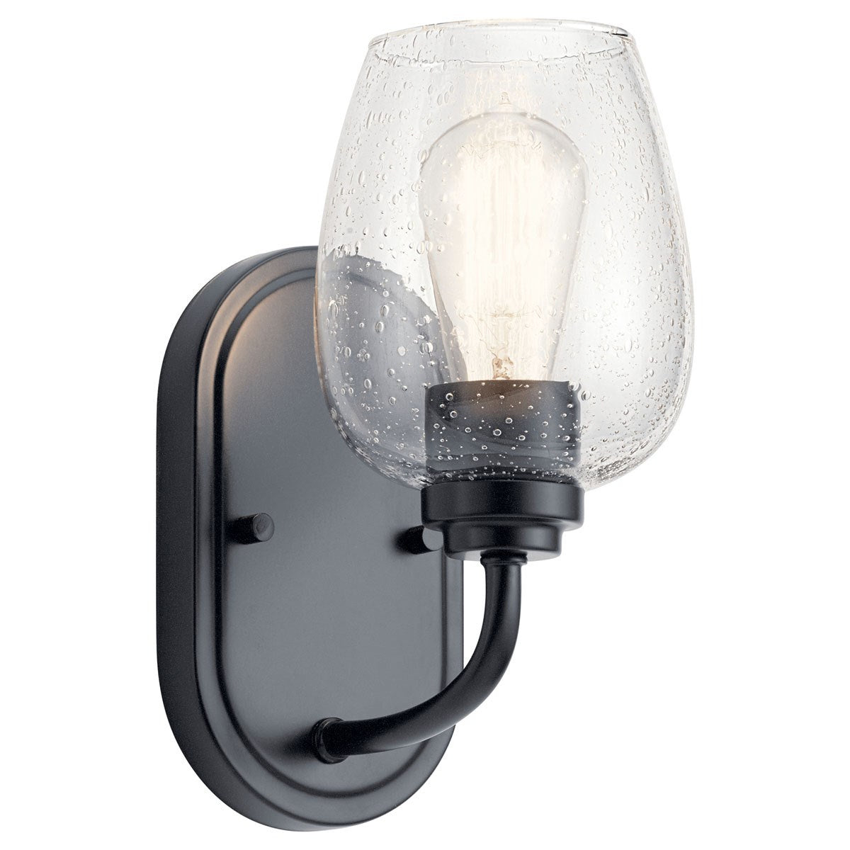 Kichler - 44381BKCS - One Light Wall Sconce - Valserrano - Black