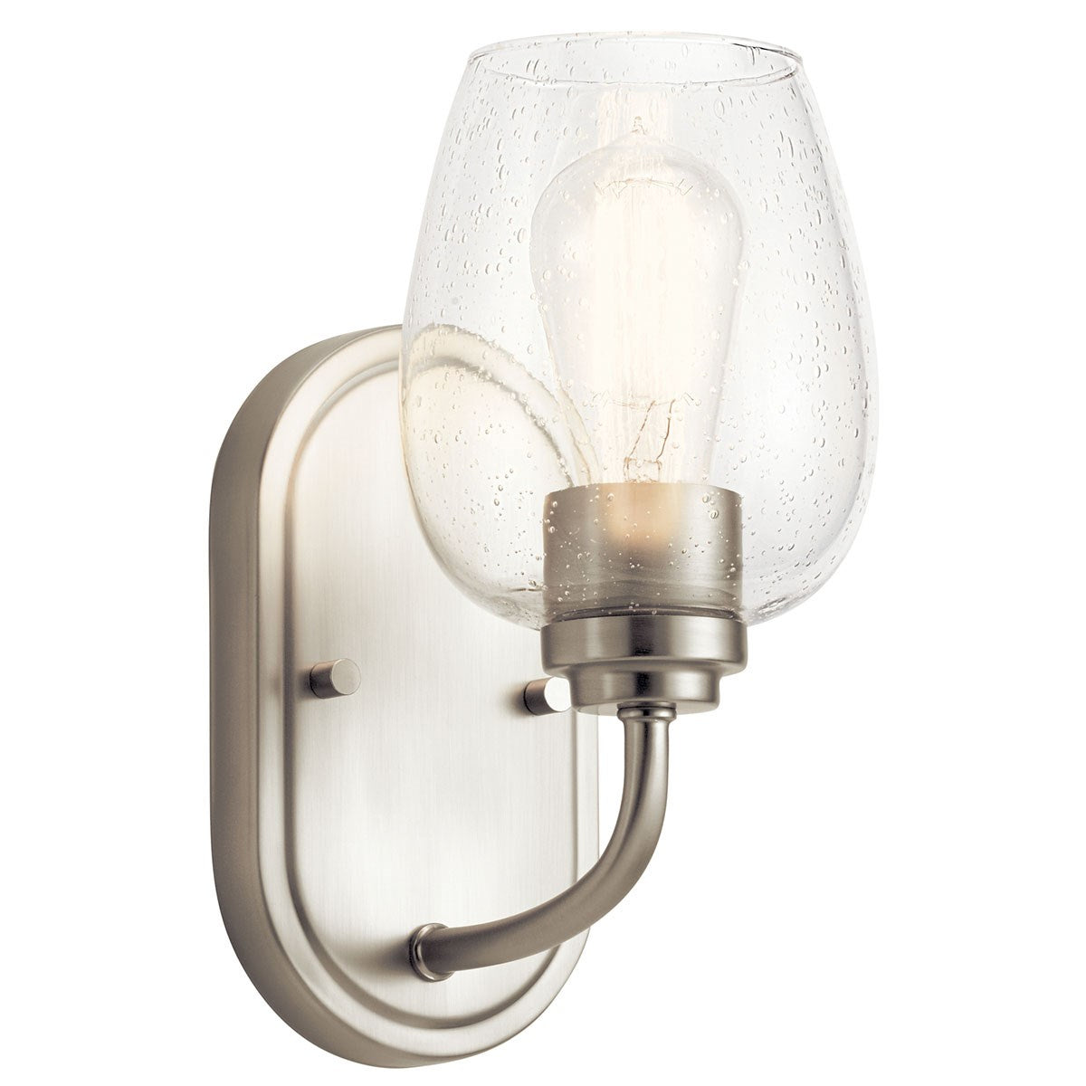 Kichler - 44381NICS - One Light Wall Sconce - Valserrano - Brushed Nickel