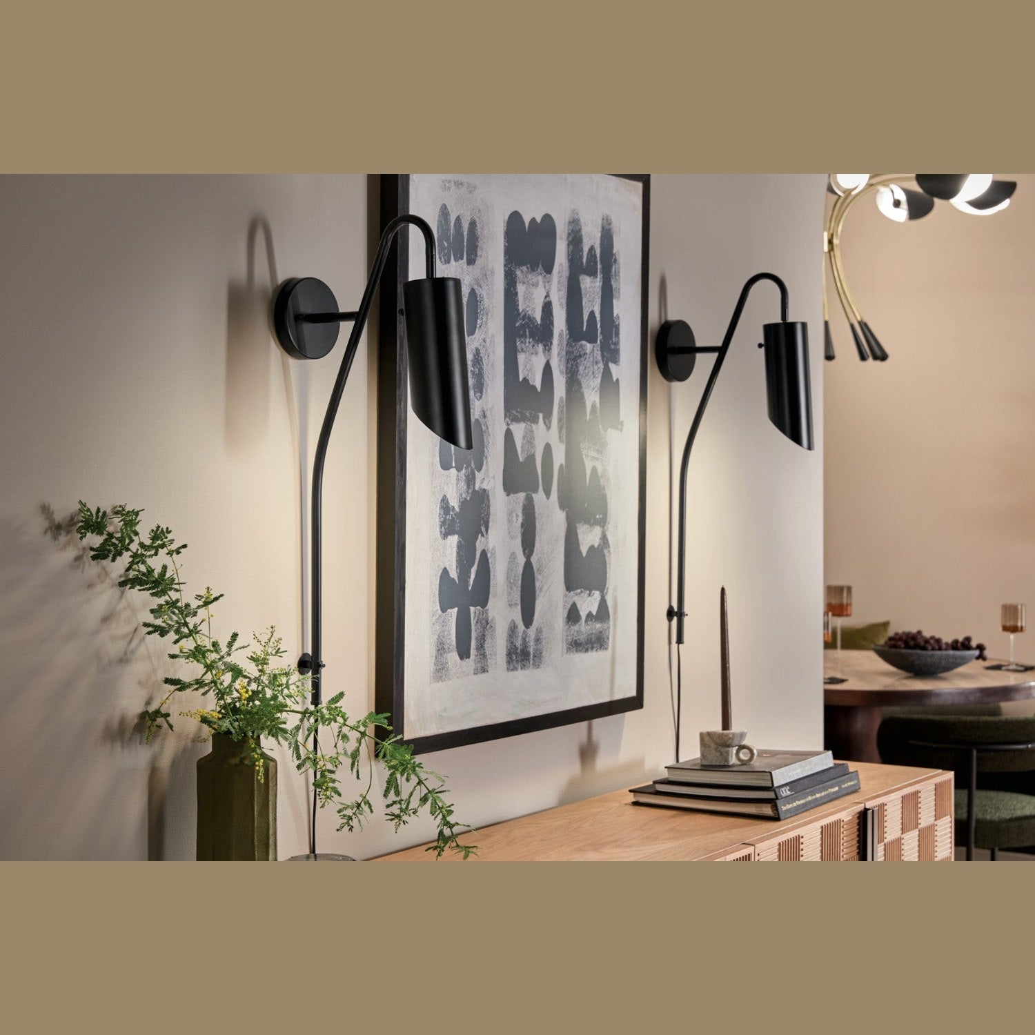 Kichler - 52165BK - One Light Wall Sconce - Trentino - Black