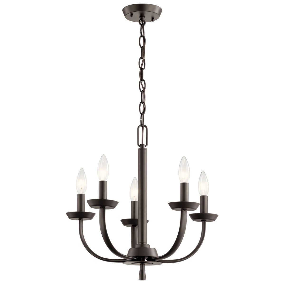 Kichler - 52385OZ - Five Light Chandelier - Kennewick - Olde Bronze