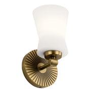 Kichler - 55115BNB - One Light Wall Sconce - Brianne - Brushed Natural Brass