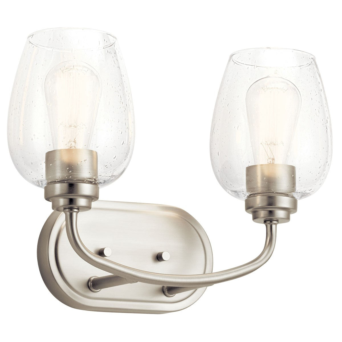 Kichler - 45128NICS - Two Light Bath - Valserrano - Brushed Nickel