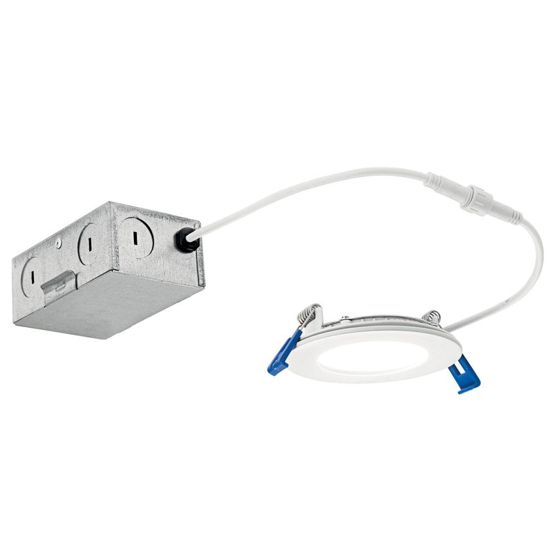 Kichler - DLSL03R2790WHT - LED Downlight - Direct To Ceiling Slim - Textured White