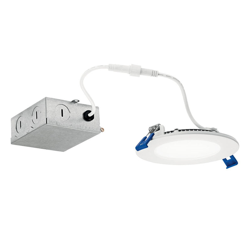 Kichler - DLSL04R3090WHT - LED Downlight - Direct To Ceiling Slim - Textured White
