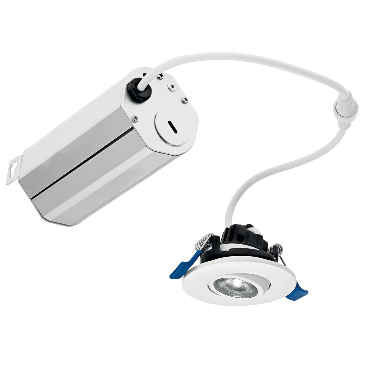 Kichler - DLMG02R2790WHT - LED Downlight - Direct To Ceiling Mini Gimble - Textured White