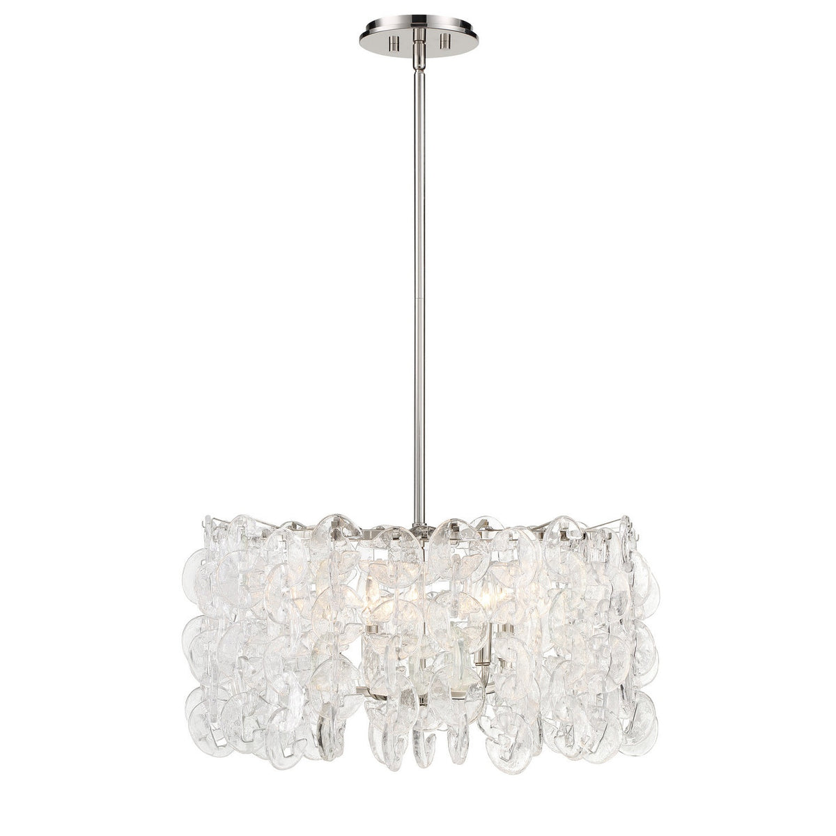 Metropolitan - N7735-613 - Five Light Pendant - Taffinoe - Polished Nickel