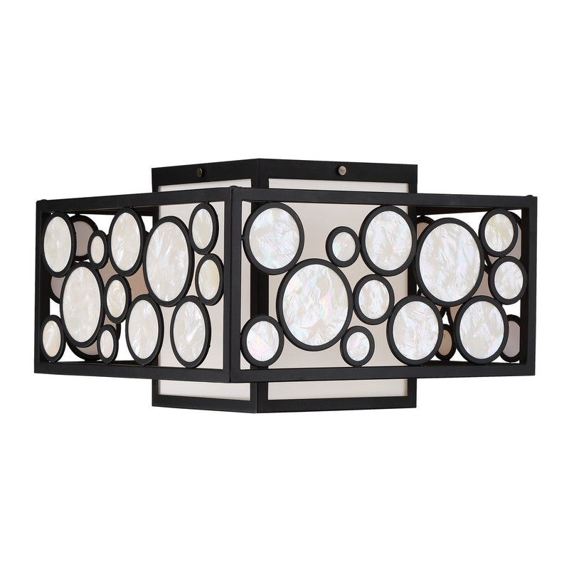 Metropolitan - N7752-143 - Two Light Flush Mount - Mosaic - Oil Rubbed Bronze