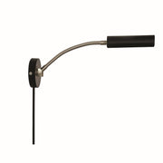 House of Troy - FN175-BLK/SN - LED Wall Swing Lamp - Fusion - Black/Satin Nickel