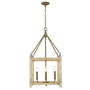 Golden - 0886-4P BC - Four Light Pendant - Orville - Burnished Chestnut