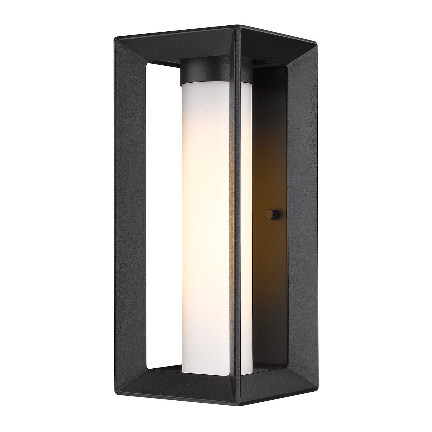 Golden - 2073-OWM NB-OP - One Light Outdoor Wall Sconce - Smyth - Natural Black