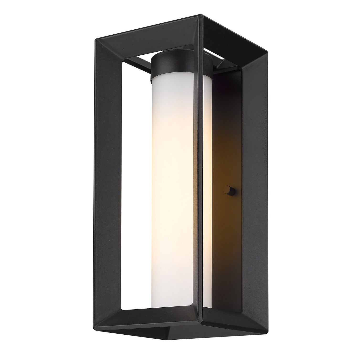 Golden - 2073-OWM NB-OP - One Light Outdoor Wall Sconce - Smyth - Natural Black