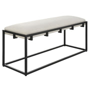 Uttermost - 23674 - Bench - Paradox - Matte Black