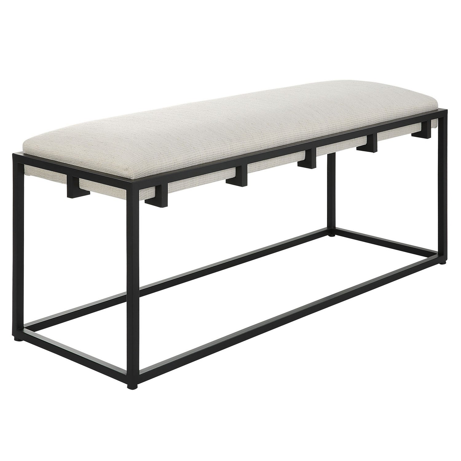 Uttermost - 23674 - Bench - Paradox - Matte Black